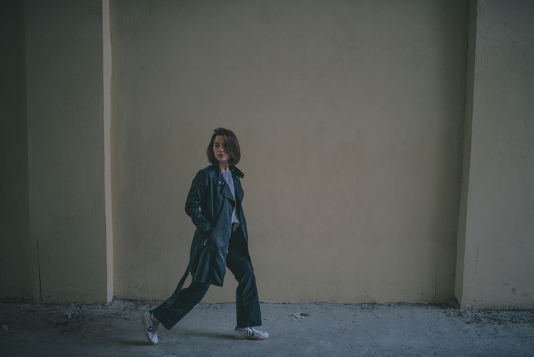 Canva Woman Walking Near Wall Blog